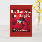 Grumpy Niedlich Baby Sulcata Tortoise Weihnachtsge Karte (Gelbe Blume)