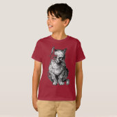 Grumpy Niedlich Katzenjunge Shirt (Vorne ganz)