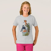 Grumpy Niedliche Katzenmädchen Shirt (Vorne ganz)