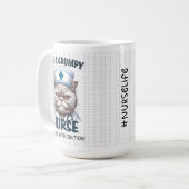 Grumpy Nurse Cat Tasse - Funny #NurseLife-Geschenk (Vorderseite Links)