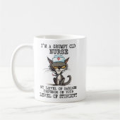 "Grumpy nurse" Kaffeetasse (Links)