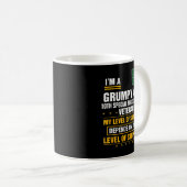 Grumpy Old 10. Special Forces Group Veteran Day C Kaffeetasse (VorderseiteRechts)