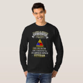 Grumpy Old 2nd Armored Division Veteran Veteran Da T-Shirt (Vorne ganz)
