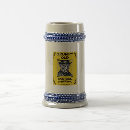 Grumpy Old Bastard Beer Bierglas (Mittel)