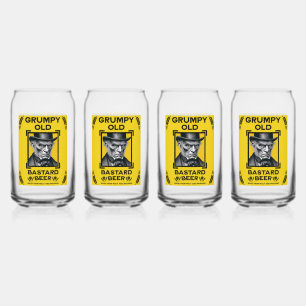 Grumpy Old Bastard Bier Dosenglas