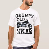 GRUMPY OLD BIKER, Motorrad-T - Shirt (Vorderseite)