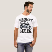 GRUMPY OLD BIKER, Motorrad-T - Shirt (Vorne ganz)