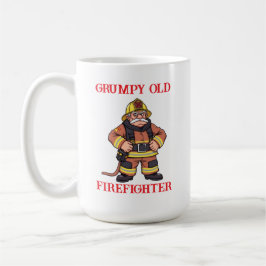Grumpy Old Firefighter Kaffeetasse