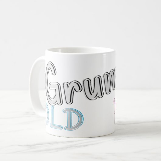 Grumpy Old Furz Kaffeetasse (Vorderseite Links)