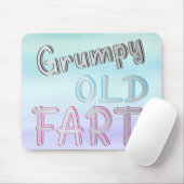 Grumpy Old Furz Mousepad (Mit Mouse)