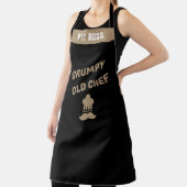 Grumpy Old Koch Spaß Custom Personalisiert Schürze (InSitu)