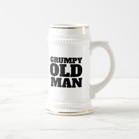 GRUMPY OLD MAN BIERKRUG BIERGLAS (Rechts)