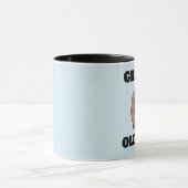 GRUMPY OLD MAN BULLDOG KAFFEE TASSE (Zentrum)