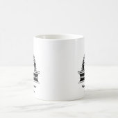 Grumpy Old Man Club Fun "Over Hill" Kaffeetasse (Mittel)