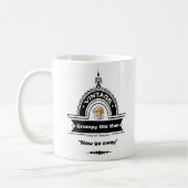Grumpy Old Man Club Fun "Over Hill" Kaffeetasse (Links)