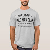 Grumpy Old Man Club - Funny T-Shirt (Vorderseite)
