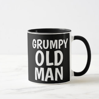 GRUMPY OLD MAN COFFEE MUG TASSE