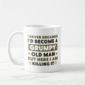 Grumpy Old Man Kaffeetasse (Links)