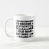 Grumpy Old Man Kaffeetasse (Links)