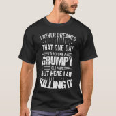 Grumpy Old Man T - Shirt (Vorderseite)