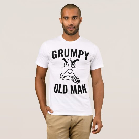 GRUMPY OLD MAN T - SHIRT (Vorne ganz)