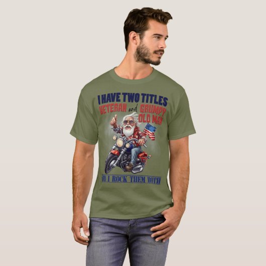 GRUMPY OLD MAN T-Shirt (Vorne ganz)