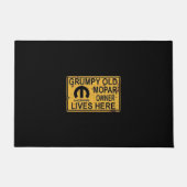 Grumpy Old Mopar Owner Car Doormat Fußmatte (Vorderseite)