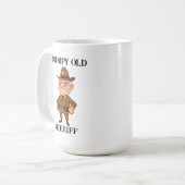 Grumpy Old Sheriff Kaffeetasse (Vorderseite Links)
