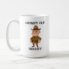 Grumpy Old Sheriff Kaffeetasse