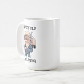 Grumpy Old Truck Driver Kaffeetasse (Vorderseite Links)