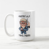 Grumpy Old Truck Driver Kaffeetasse (Links)