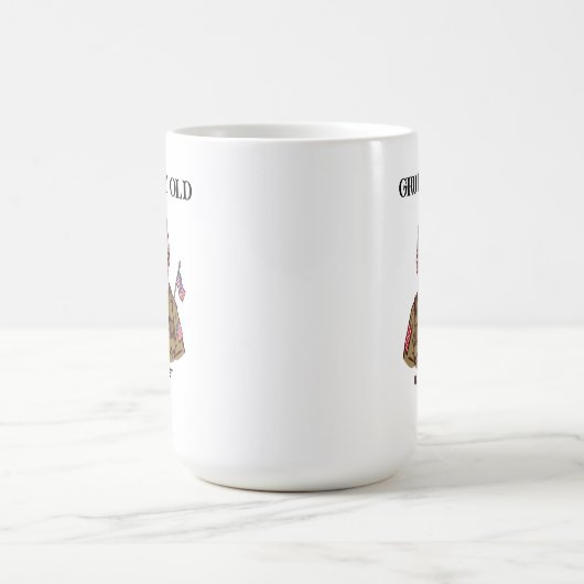 Grumpy Old U.S Army Vet Kaffeetasse (Mittel)