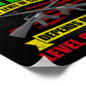 Grumpy Old Vietnam Veteran 212 Poster (Ecke)