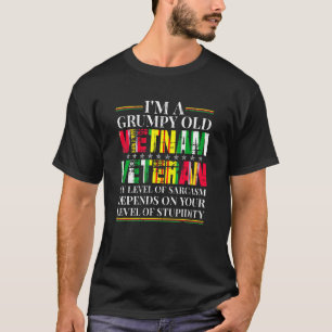 Grumpy Old Vietnam Veteranen T-Shirt