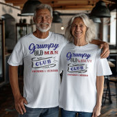 Grumpy Old Woman Club Funny T - Shirt
