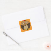 Grumpy Owl Kawaii Sticker (Umschlag)