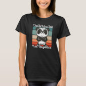 Grumpy Panda Bear I had my patience tested im Nega T-Shirt (Vorderseite)