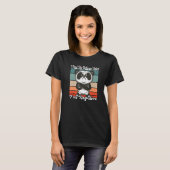 Grumpy Panda Bear Ich ließ meine Geduld im Nega te T-Shirt (Vorne ganz)
