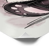 Grumpy Panda Poster (Ecke)