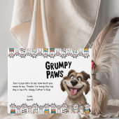 Grumpy Paws Vater-Tag-Briefkopf Briefbogen