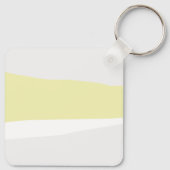 Grumpy Pig Neutral Colors Personalisierter Schlüss Schlüsselanhänger (Rückseite)