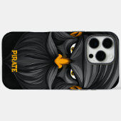 Grumpy Pirate Portrait Case-Mate iPhone Hülle (Rückseite (Horizontal))