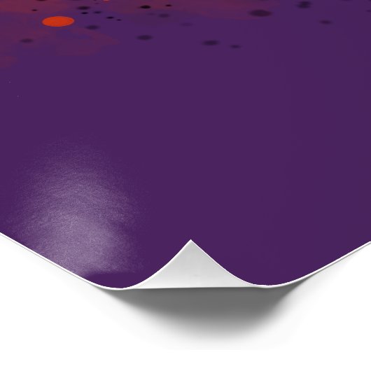 Grumpy Pizza Poster (Ecke)