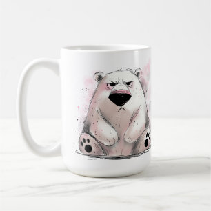 Grumpy Polar Bear Kaffeetasse