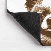 Grumpy Pomchi Mousepad (Ecke)