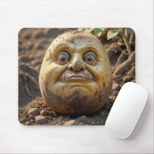Grumpy Potato Head in Direkt Mousepad