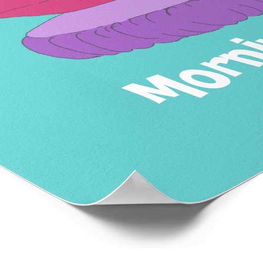 Grumpy Prinzessin Katze und die bunten Poster mit (Ecke)