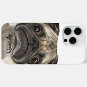 Grumpy Puggy Geschenke Case-Mate iPhone Hülle (Rückseite (Horizontal))