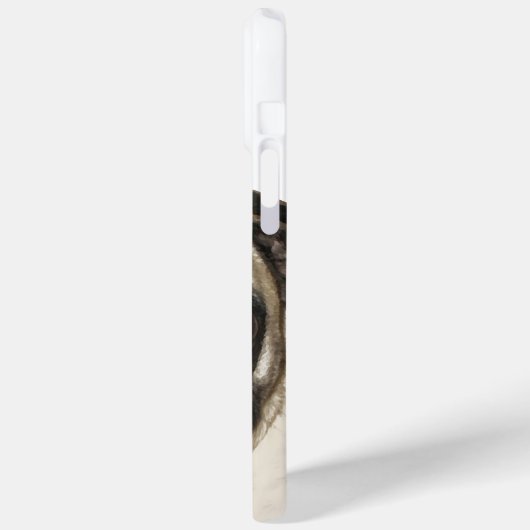 Grumpy Puggy Geschenke Case-Mate iPhone Hülle (Rückseite / Links)