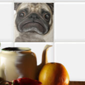 Grumpy Puggy Geschenke Fliese